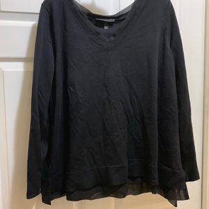 Black V Neck Sweater